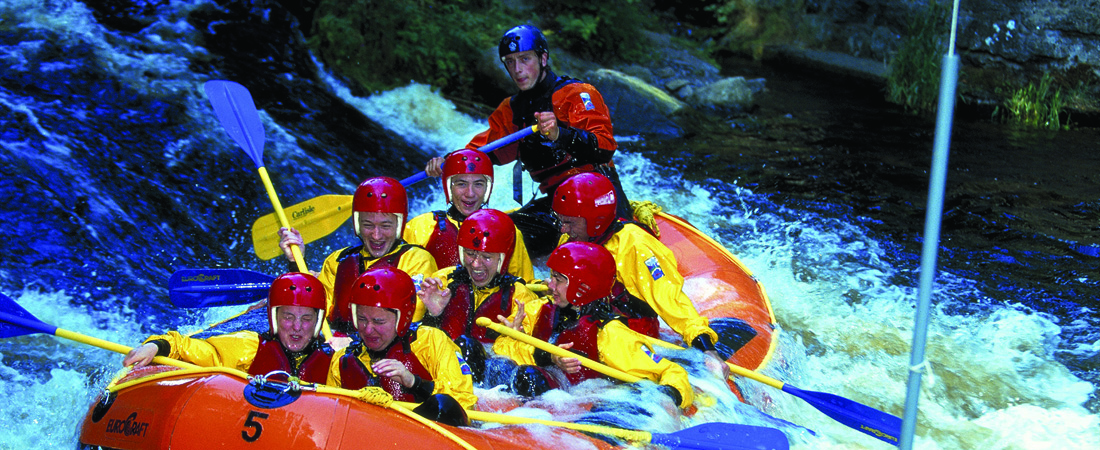 Snowdonia Outdoor Activities, White water rafting on the River Tryweryn